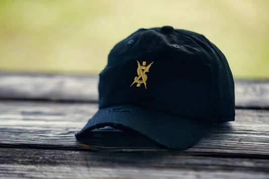 Confident Black Logo Hat