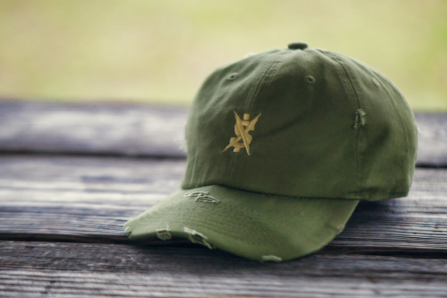 Peaceful Olive Logo Hat